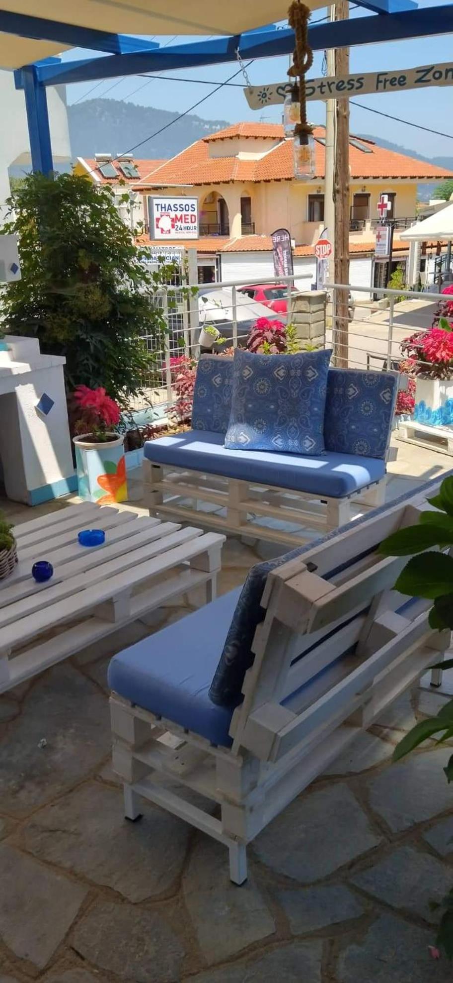 Celeste Deluxe Apartments Скала-Потамиас Экстерьер фото