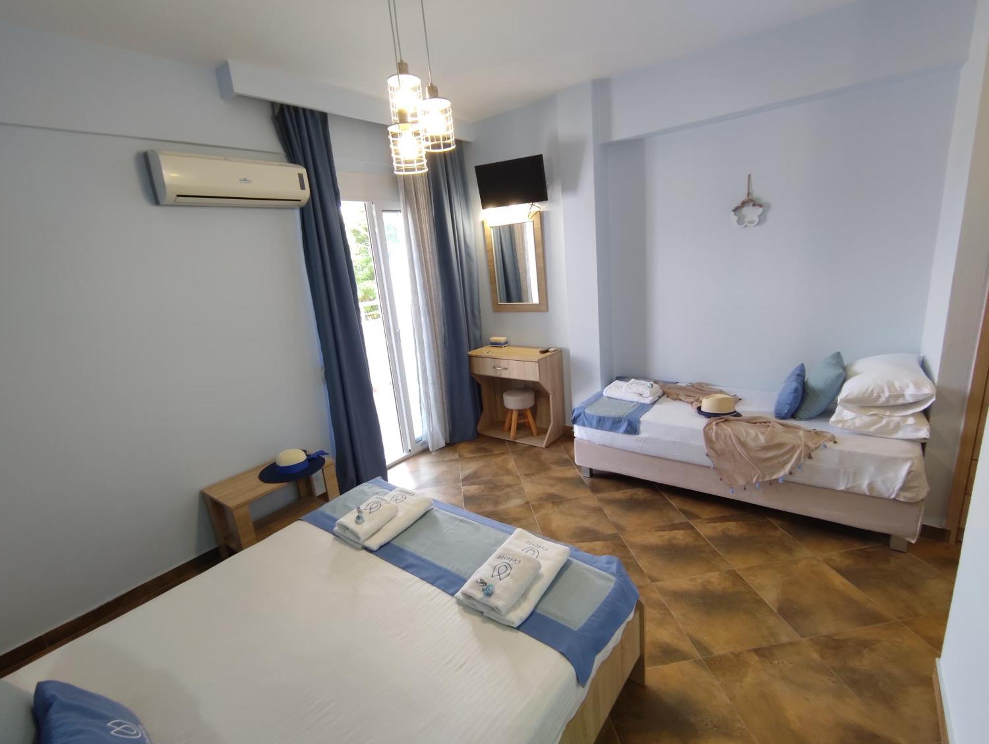 Celeste Deluxe Apartments Скала-Потамиас Экстерьер фото