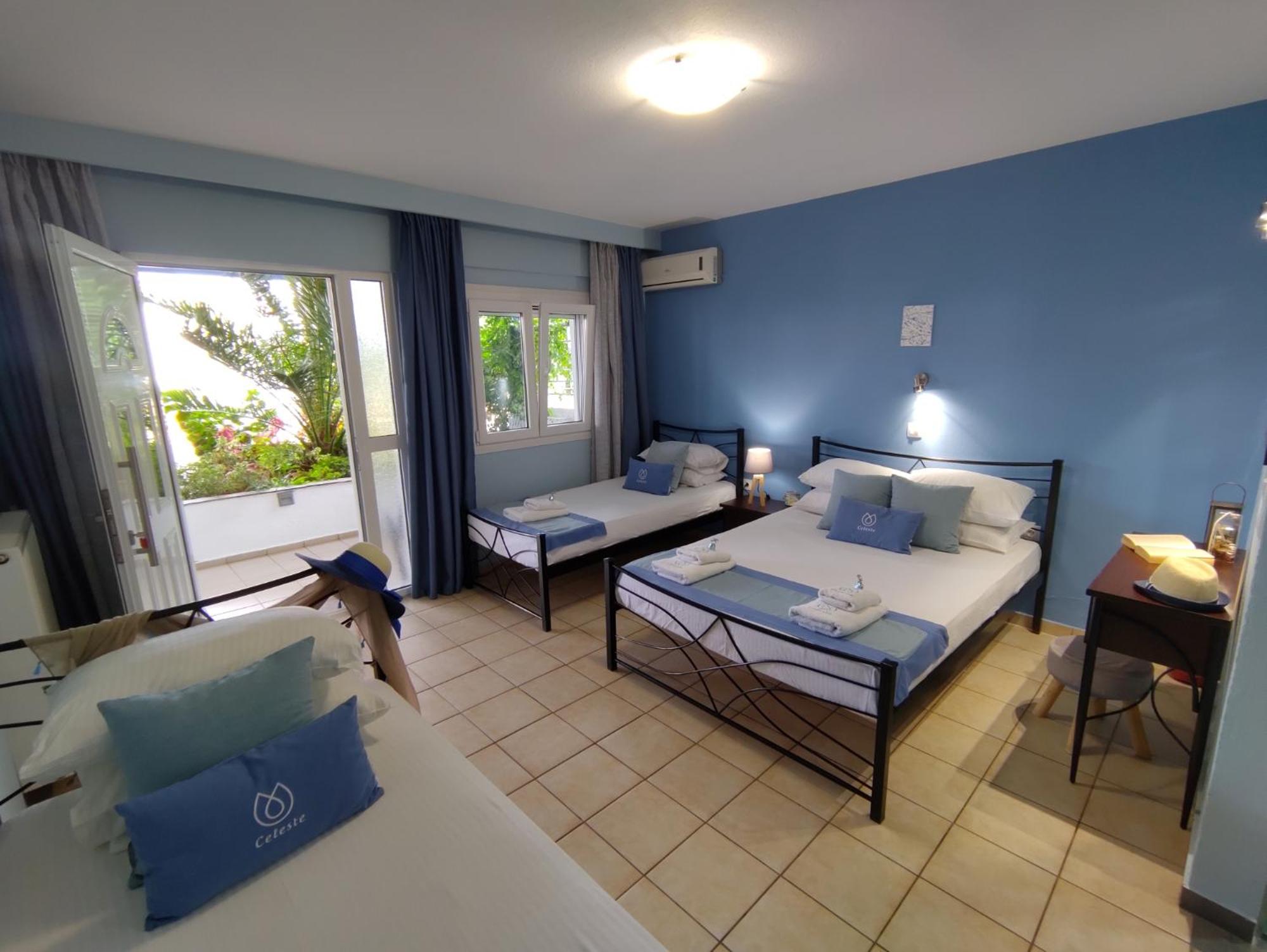 Celeste Deluxe Apartments Скала-Потамиас Экстерьер фото
